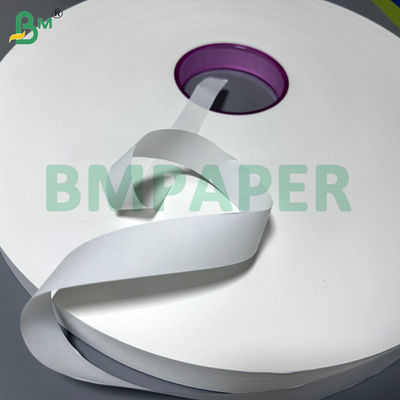 25gram High Permeability White Straw Wrapped Paper For Straws Packing 24mm 25mm