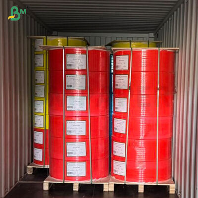 76gsm CB CFB CF NCR Offset giấy không cacbon Image màu đen 1/2 " 19" chiều rộng