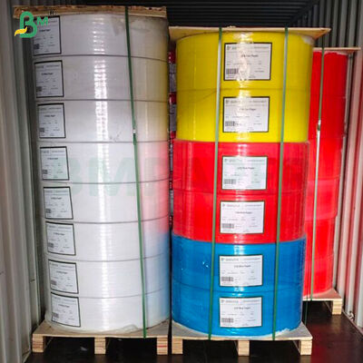 76gsm CB CFB CF NCR Offset giấy không cacbon Image màu đen 1/2 " 19" chiều rộng