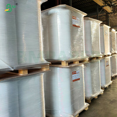 Giấy bọc ống hút trắng chịu ẩm FDA dạng cuộn