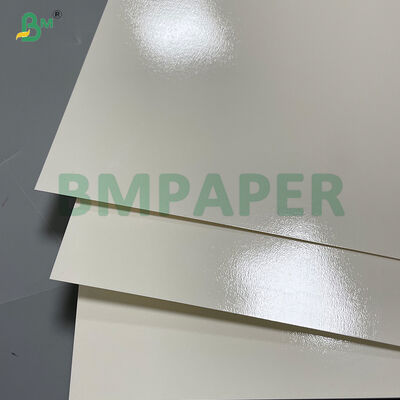 315g + 15g  Coated White Food Grade PET Paperboard For Food Plate 
