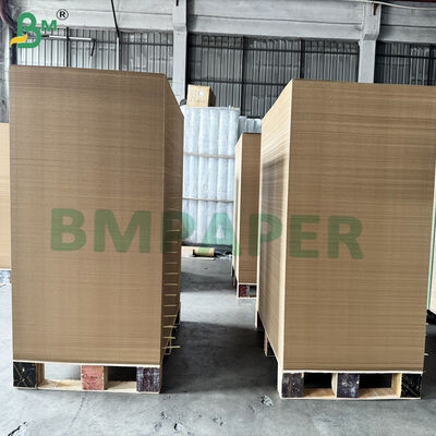 Giấy Kraft không tẩy trắng cường độ cao 50lb Túi xi măng có thể mở rộng cao Giấy Kraft