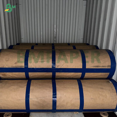 Giấy lót trắng 50gsm độ mềm dẻo tốt khổ 2450mm dạng cuộn