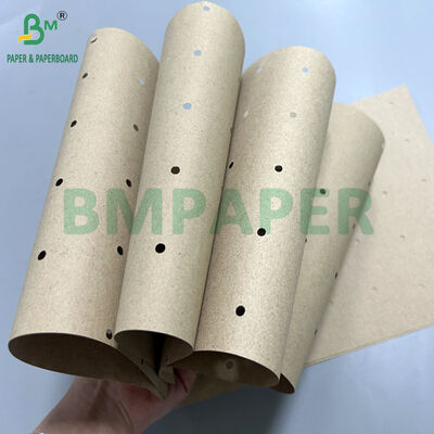 70gm 80gm 90inch Width Brown Perforated Kraft Paper Cho Quần áo CAM