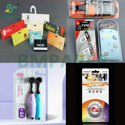 Tấm bìa trắng có thể hàn nhiệt cho vỉ thuốc, độ bám dính mạnh với PVC/PET, chống ẩm, giấy cứng 250g 300g để trưng bày bán lẻ