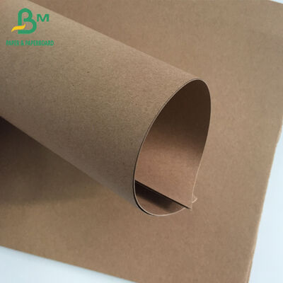 Giấy kraft màu nâu cuộn giấy thử nghiệm tái chế lót 200gsm