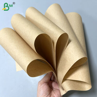 60gm 70gm giấy chống mỡ màu nâu cho margarine 1000mm 1100mm