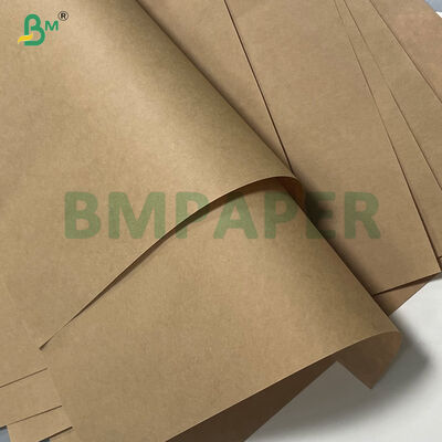 100% Virgin Wood Pulp 75gsm 80gsm 85gsm Brown Kraft Liner Paper For Making Paper Bags