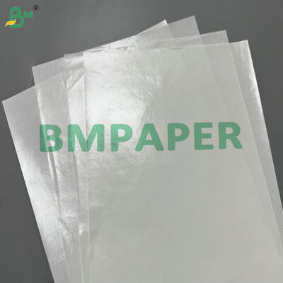 Giấy gói thực phẩm không thấm nước & không thấm mỡ PE tráng 35gsm 40gsm Giấy gói cuộn giấy trắng cho bánh mì kẹp thịt
