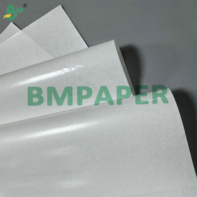 Giấy gói thực phẩm không thấm nước & không thấm mỡ PE tráng 35gsm 40gsm Giấy gói cuộn giấy trắng cho bánh mì kẹp thịt