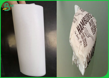 Giấy giấy Kraft MG FDA được chứng nhận 30gsm 35gsm 40gsm cho đóng gói giấy bọc bánh hamburger