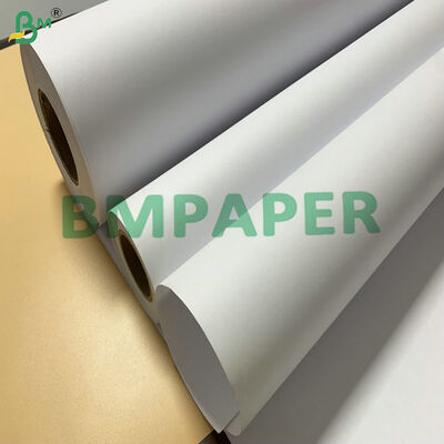 Cao độ mờ 20 lb Bond 36 "x 300" kỹ thuật Plotter giấy cuộn giấy bản đồ cho in CAD