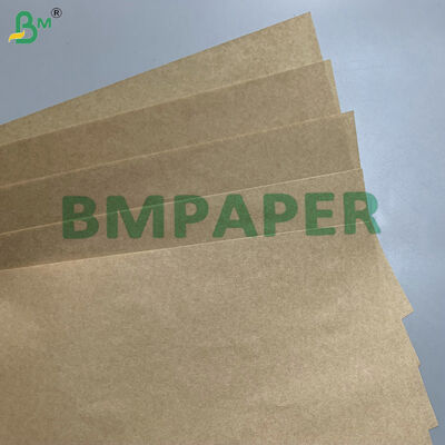 Unbleached Eco-Friendly Oil Block Non-Stick Kraft Greaseproof Paper for Sandwich Wrapping & Bakery Use