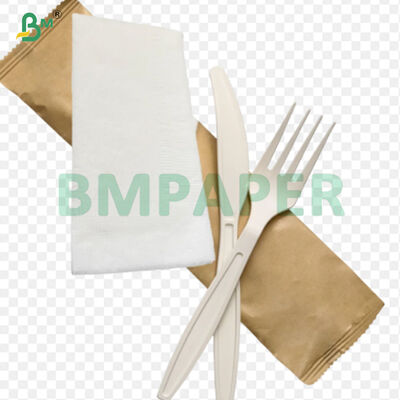 Chất ăn an toàn Poly phủ Kraft 40gsm cơ sở + 9gsm PE phim bếp giấy bọc