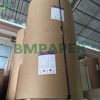 300gm + 15g PE phủ giấy Kraft màu nâu cho khay thực phẩm đường phố 85cm chống dầu