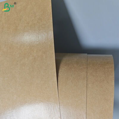 300gm + 15g PE phủ giấy Kraft màu nâu cho khay thực phẩm đường phố 85cm chống dầu