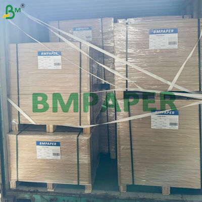 Hộp đựng thực phẩm giấy kraft tráng PE màu nâu Lớp phủ PE chống thấm ở một mặt