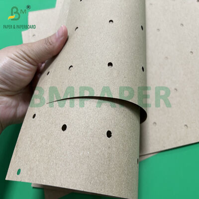 60gm 70gm 1,65m 1,8m rộng giấy nâu lỗ cho quần áo mỗi cuộn 25kg