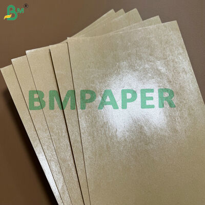 Giấy Kraft Nâu Không Tẩy Trắng Bền & Có Thể Hàn Nhiệt 40-130gsm Có Lớp Phủ PE Dùng Cho Túi Siêu Bền