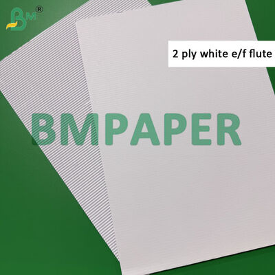 Giấy carton sóng 2 lớp 3 lớp E 120cm x 85cm, hai mặt trắng độ cứng cao