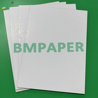 Giấy bìa trắng tráng phủ dày 1.0mm 1.5mm CARTON BLANCO dùng làm hộp, đóng sách, ứng dụng dán