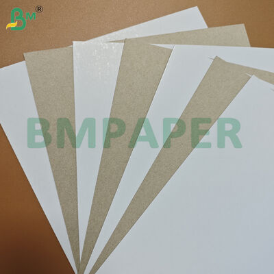Giấy bìa duplex tráng một mặt trắng mặt trên, mặt sau xám dày 1mm