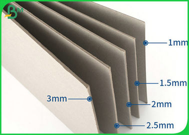 2.2mm 2.4mm adiabatic màu xám tấm giấy kích thước tùy chỉnh cho tấm đóng gói