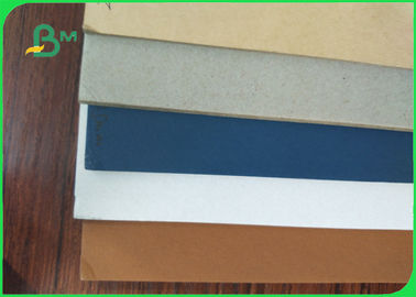 1mm 1.5mm 2mm Grey Chipboard Bảng giấy đen Laminated Grey Board