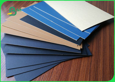 1mm 1.5mm 2mm Grey Chipboard Bảng giấy đen Laminated Grey Board