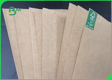 250 - 450gm Bảng giấy gỗ màu nâu tự nhiên cho đồ ăn đi kèm 70 * 100cm