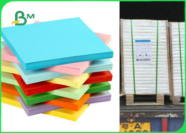 Giấy in Offset màu xanh / xanh lá cây cho giấy ghi chú 80gsm 120gsm