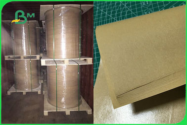 Giấy chống thấm dầu đơn PE Giấy kraft nâu 30 đến 350gsm FDA FSC ISO SGS
