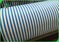 Giấy kraft loại thực phẩm bền cho ống hút giấy 100% có thể tái chế 60GSM 120GSM
