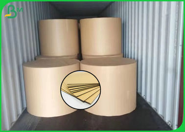 160GSM chất lượng tốt màu nâu Kraft Liner Board để làm hộp lưu trữ