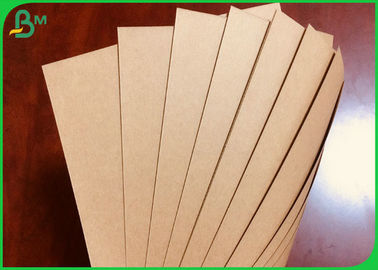 Thực phẩm thuần túy satety Brown Kraft giấy cuộn để làm bánh hộp gói