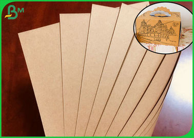 Thực phẩm thuần túy satety Brown Kraft giấy cuộn để làm bánh hộp gói