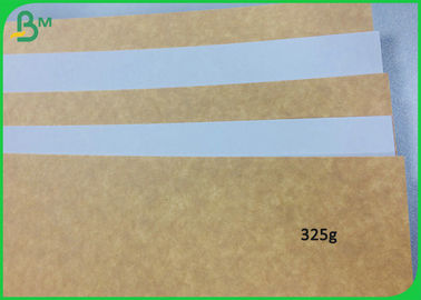Các mẫu miễn phí được hỗ trợ 250g 325g 365g Bảng giấy kraft phủ cho hộp thực phẩm