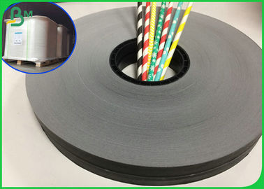 60G 15mm Solid Black Slit Paper Roll Với Chứng chỉ FDA được chấp thuận