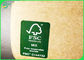 Eco - Thân thiện 50g Giấy kraft Thực phẩm cuộn giấy cuộn FSC FDA ISO