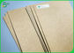 Bột giấy nguyên chất Màu nâu 170gsm 200gsm Giấy thủ công không tẩy trắng Chiều rộng 120cm