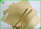 50G 80G tre Bột giấy dựa trên sinh thái Giấy kraft không tẩy trắng Cuộn cho túi phong bì