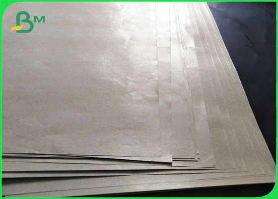 Cuộn giấy kraft màu nâu PE phủ một mặt 80gm