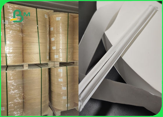 Biodegradable FDA phê duyệt 32mm 44mm 24 26 28gsm giấy bọc rơm thực phẩm cho rơm uống