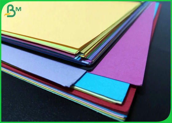 Bảng cắt giấy màu tự làm 150gsm Chống xoăn tốt Trường học dành cho trẻ em