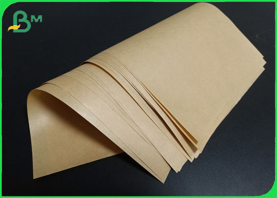 FDA chứng nhận 50gsm 50gsm 60gsm Bao bì thực phẩm giấy Kraft màu nâu tự nhiên Jumbo Roll
