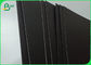 Tấm bìa cứng Soild màu đen không tráng phủ với 250gsm 300gsm