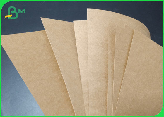 Bảng giấy bọc Kraft màu nâu không phủ lớp thực phẩm