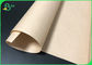 Cuộn giấy Kraft màu nâu 60gsm có thể phân hủy sinh học Cuộn giấy được FDA chấp thuận Nguyên liệu thô
