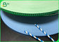 13,5mm 15mm Xanh lam Thực phẩm xanh Lớp 60g Cuộn giấy Kraft để làm Rơm phân hủy sinh học