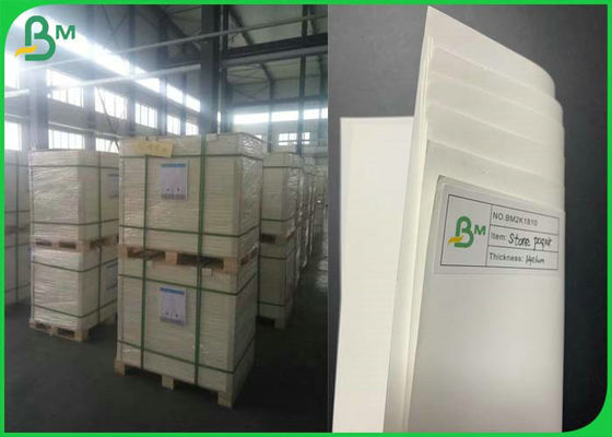 168g 300g 200um Giấy đá khoáng giàu chất chống xé cho trẻ em Sách không độc hại